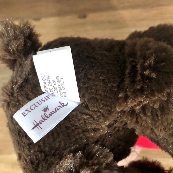 BABY’S 1st CHRISTMAS Teddy Bear Hallmark Plush Toy Stuffed Animal NWT - Picture 6 of 9